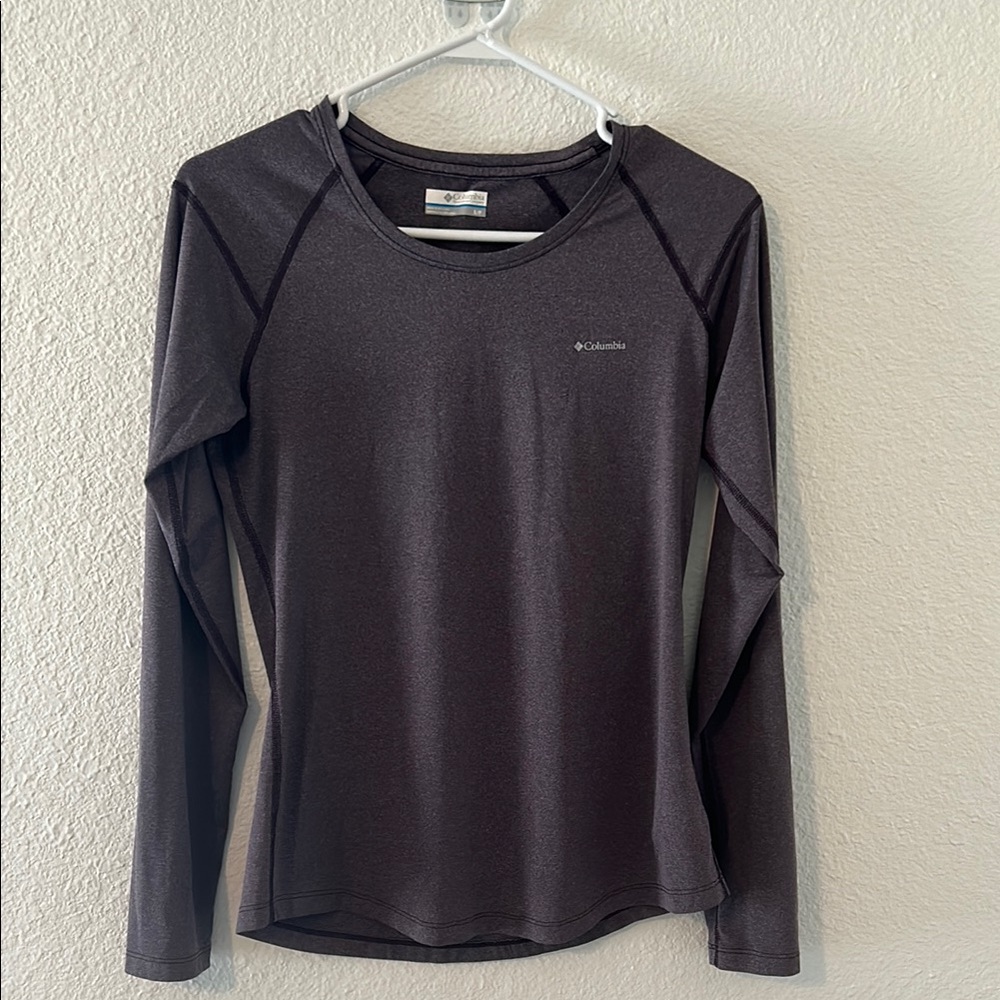 Columbia Women's Purple Dri-fit Long Sleeve Top